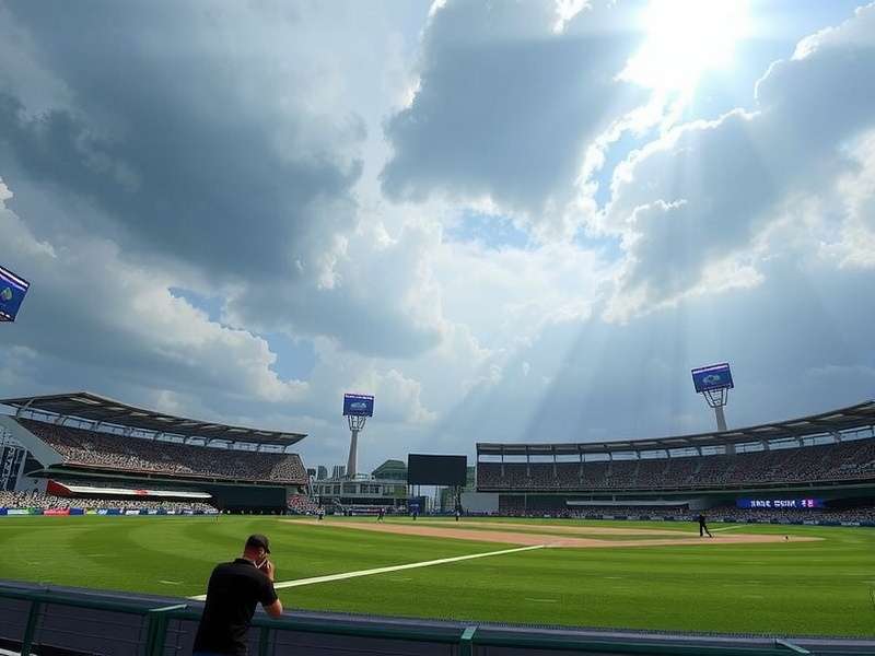 VR Cricket Mega Stars - Virtual Eden Gardens Stadium VR Cricket Mega Stars Eden Gardens Replica